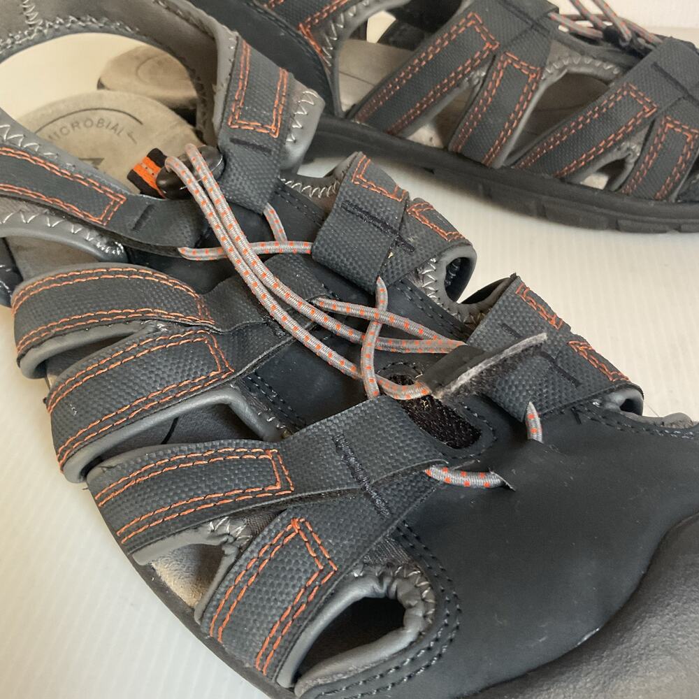 Alpine Design Boulder II Men’s Outdoor Hiking Sandals Size 11 Gray Orange - Picture 9 of 9